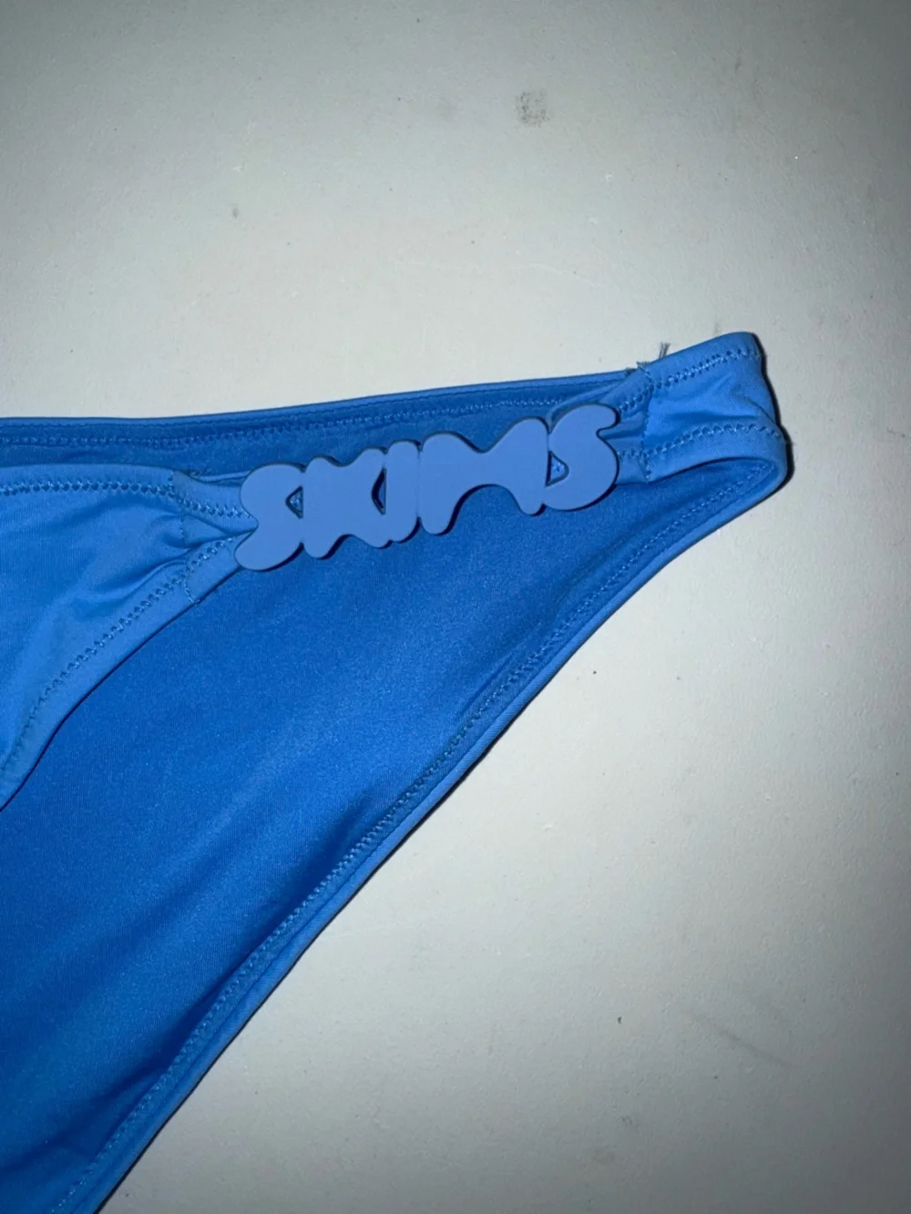 Skims Signature Swim Logo Hardware Bikini Bottom Tide Large
